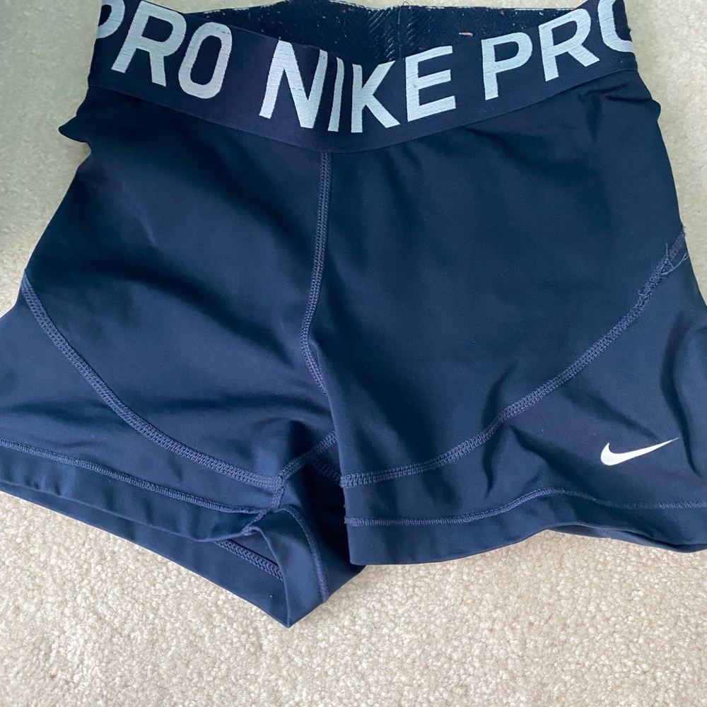 Navy blue nike spandex